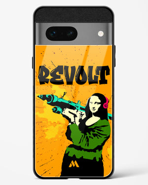 When Mona Lisa Revolts Glass Case Phone Cover-(Google)