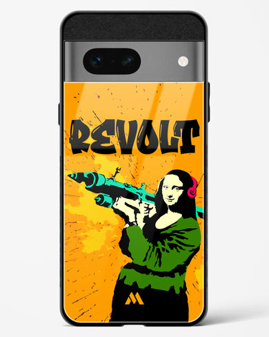 When Mona Lisa Revolts Glass Case Phone Cover (Google)