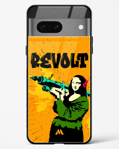 When Mona Lisa Revolts Glass Case Phone Cover (Google)