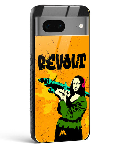 When Mona Lisa Revolts Glass Case Phone Cover (Google)