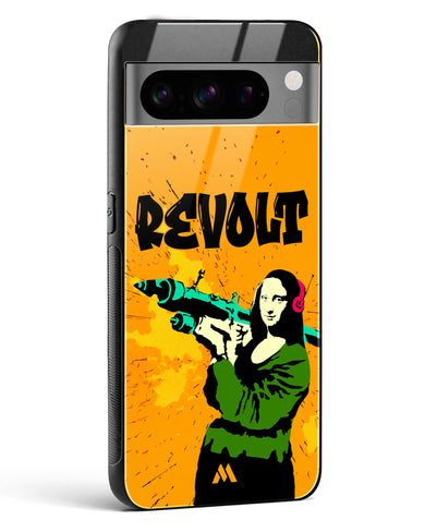 When Mona Lisa Revolts Glass Case Phone Cover (Google)