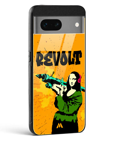 When Mona Lisa Revolts Glass Case Phone Cover (Google)