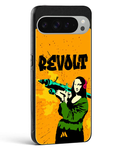 When Mona Lisa Revolts Glass Case Phone Cover (Google)