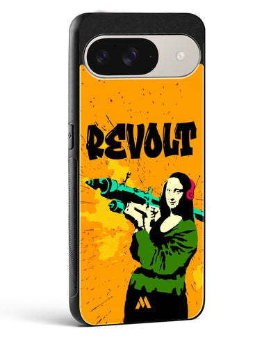 When Mona Lisa Revolts Glass Case Phone Cover (Google)