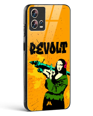 When Mona Lisa Revolts Glass Case Phone Cover (Motorola)