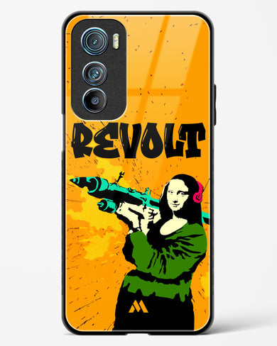 When Mona Lisa Revolts Glass Case Phone Cover (Motorola)