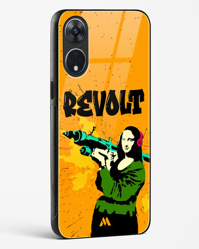 When Mona Lisa Revolts Glass Case Phone Cover (Oppo)