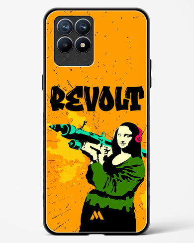 When Mona Lisa Revolts Glass Case Phone Cover (Realme)