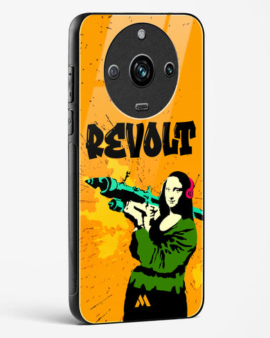 When Mona Lisa Revolts Glass Case Phone Cover (Realme)
