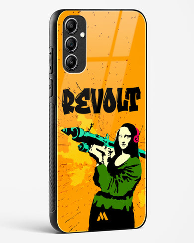 When Mona Lisa Revolts Glass Case Phone Cover (Samsung)
