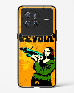 When Mona Lisa Revolts Glass Case Phone Cover (Vivo)