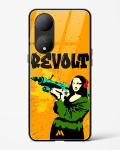 When Mona Lisa Revolts Glass Case Phone Cover (Vivo)