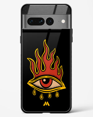 Blaze Vision Glass Case Phone Cover-(Google)