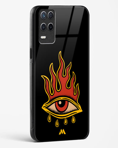 Blaze Vision Glass Case Phone Cover-(Realme)