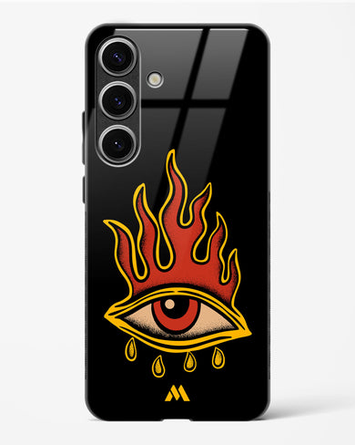 Blaze Vision Glass Case Phone Cover-(Samsung)