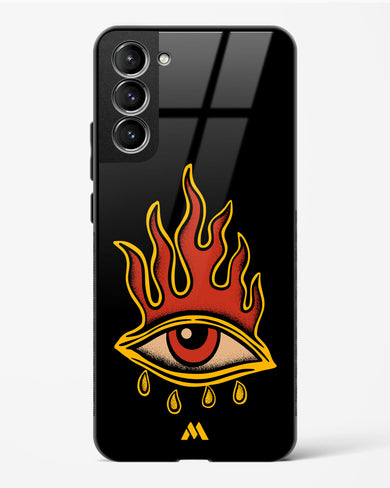 Blaze Vision Glass Case Phone Cover-(Samsung)