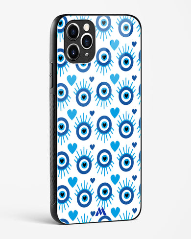 Eye Heart Embrace Glass Case Phone Cover (Apple)