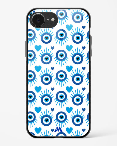 Eye Heart Embrace Glass Case Phone Cover (Apple)