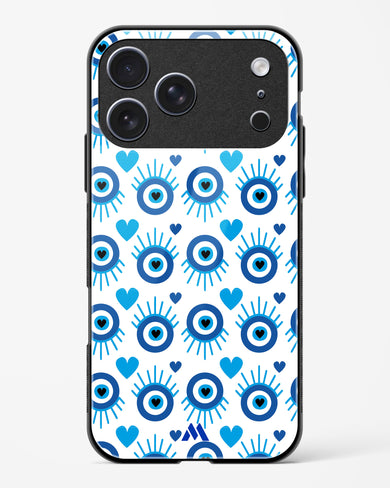 Eye Heart Embrace Glass Case Phone Cover (Apple)