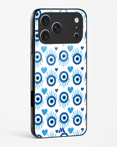 Eye Heart Embrace Glass Case Phone Cover (Apple)