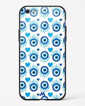 Eye Heart Embrace Glass Case Phone Cover (Apple)