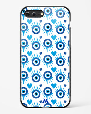 Eye Heart Embrace Glass Case Phone Cover (Apple)