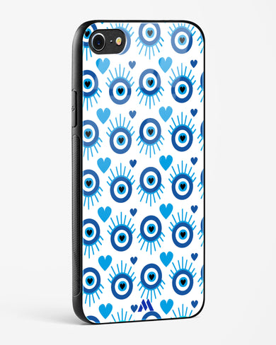 Eye Heart Embrace Glass Case Phone Cover (Apple)