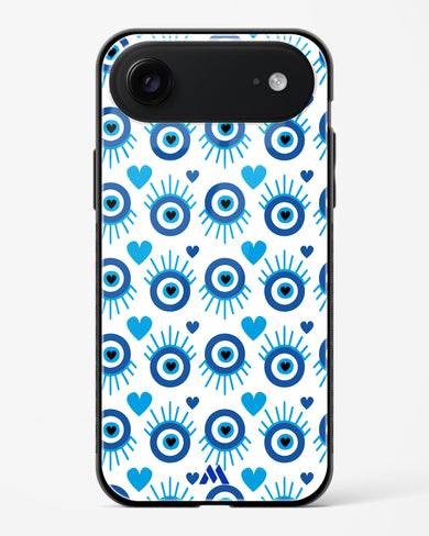 Eye Heart Embrace Glass Case Phone Cover (Apple)