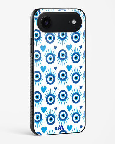 Eye Heart Embrace Glass Case Phone Cover (Apple)