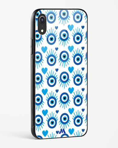 Eye Heart Embrace Glass Case Phone Cover (Apple)