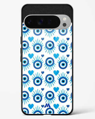 Eye Heart Embrace Glass Case Phone Cover (Google)