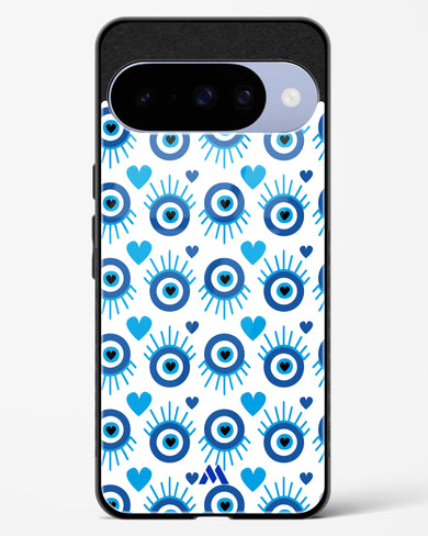 Eye Heart Embrace Glass Case Phone Cover (Google)