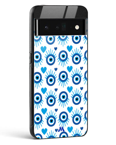 Eye Heart Embrace Glass Case Phone Cover (Google)