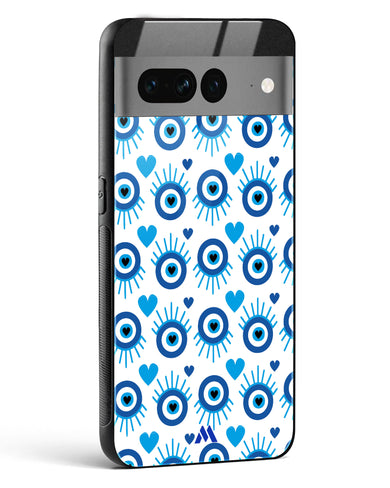 Eye Heart Embrace Glass Case Phone Cover (Google)