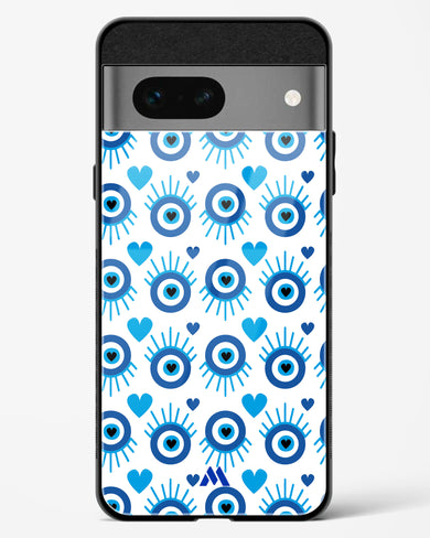 Eye Heart Embrace Glass Case Phone Cover (Google)