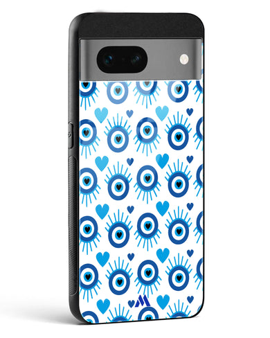 Eye Heart Embrace Glass Case Phone Cover (Google)