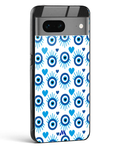 Eye Heart Embrace Glass Case Phone Cover (Google)