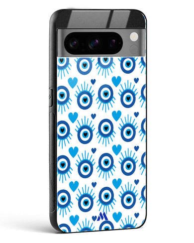 Eye Heart Embrace Glass Case Phone Cover (Google)