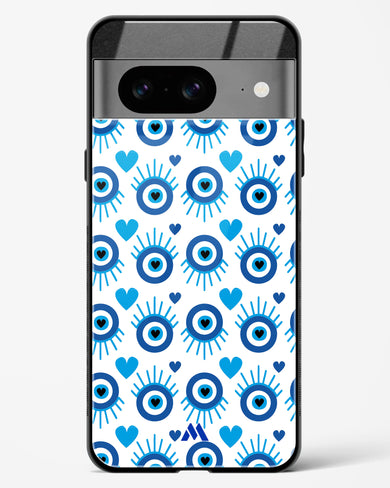 Eye Heart Embrace Glass Case Phone Cover (Google)