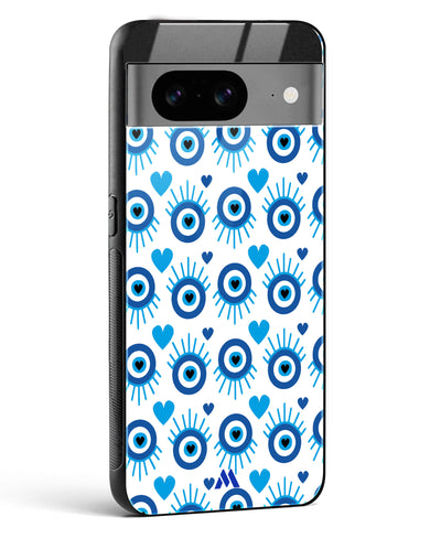 Eye Heart Embrace Glass Case Phone Cover (Google)