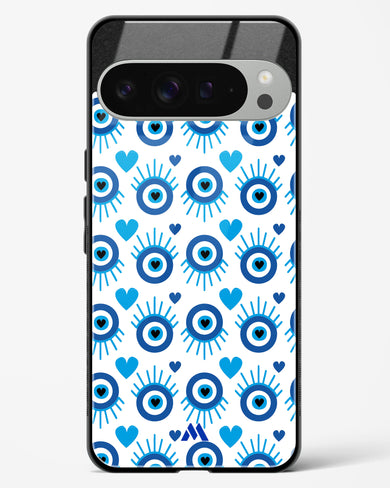 Eye Heart Embrace Glass Case Phone Cover (Google)