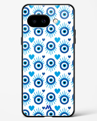 Eye Heart Embrace Glass Case Phone Cover (Google)