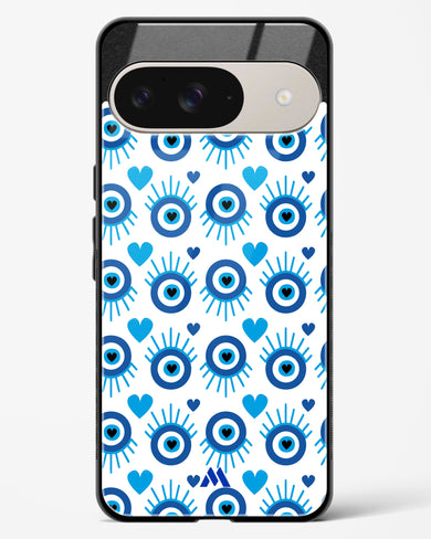 Eye Heart Embrace Glass Case Phone Cover (Google)