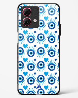 Eye Heart Embrace Glass Case Phone Cover (Motorola)