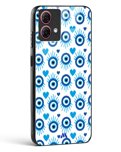 Eye Heart Embrace Glass Case Phone Cover (Motorola)