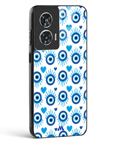 Eye Heart Embrace Glass Case Phone Cover (Motorola)