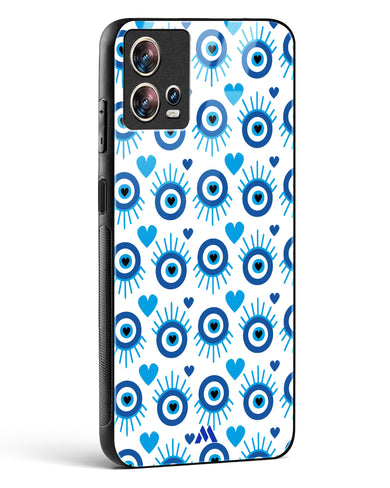 Eye Heart Embrace Glass Case Phone Cover (Motorola)