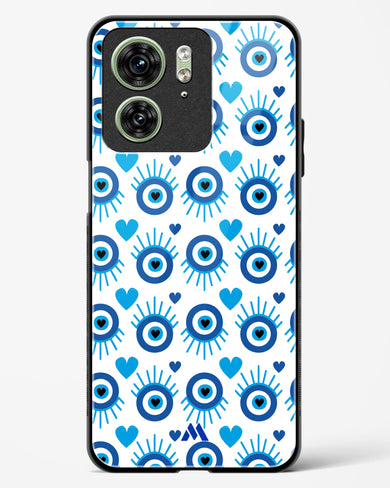 Eye Heart Embrace Glass Case Phone Cover (Motorola)