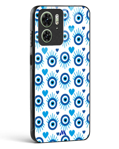 Eye Heart Embrace Glass Case Phone Cover (Motorola)