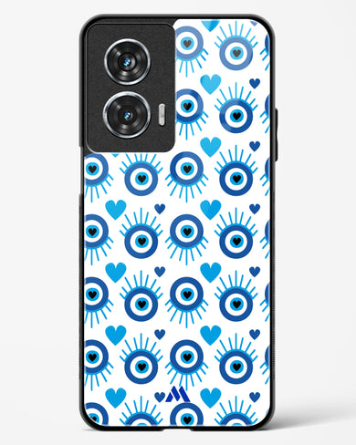 Eye Heart Embrace Glass Case Phone Cover (Motorola)